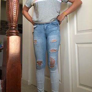 Ripped jeans